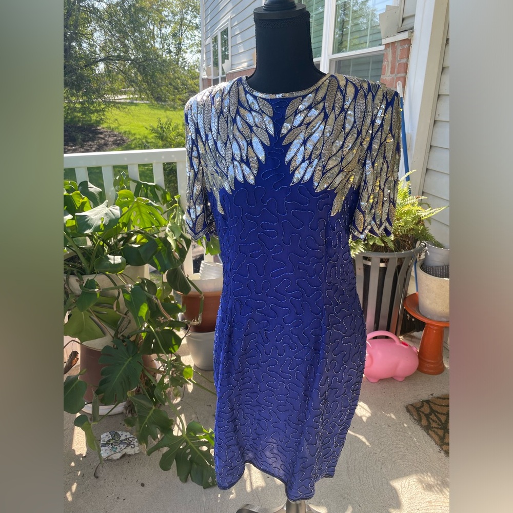 Vintage beaded dress